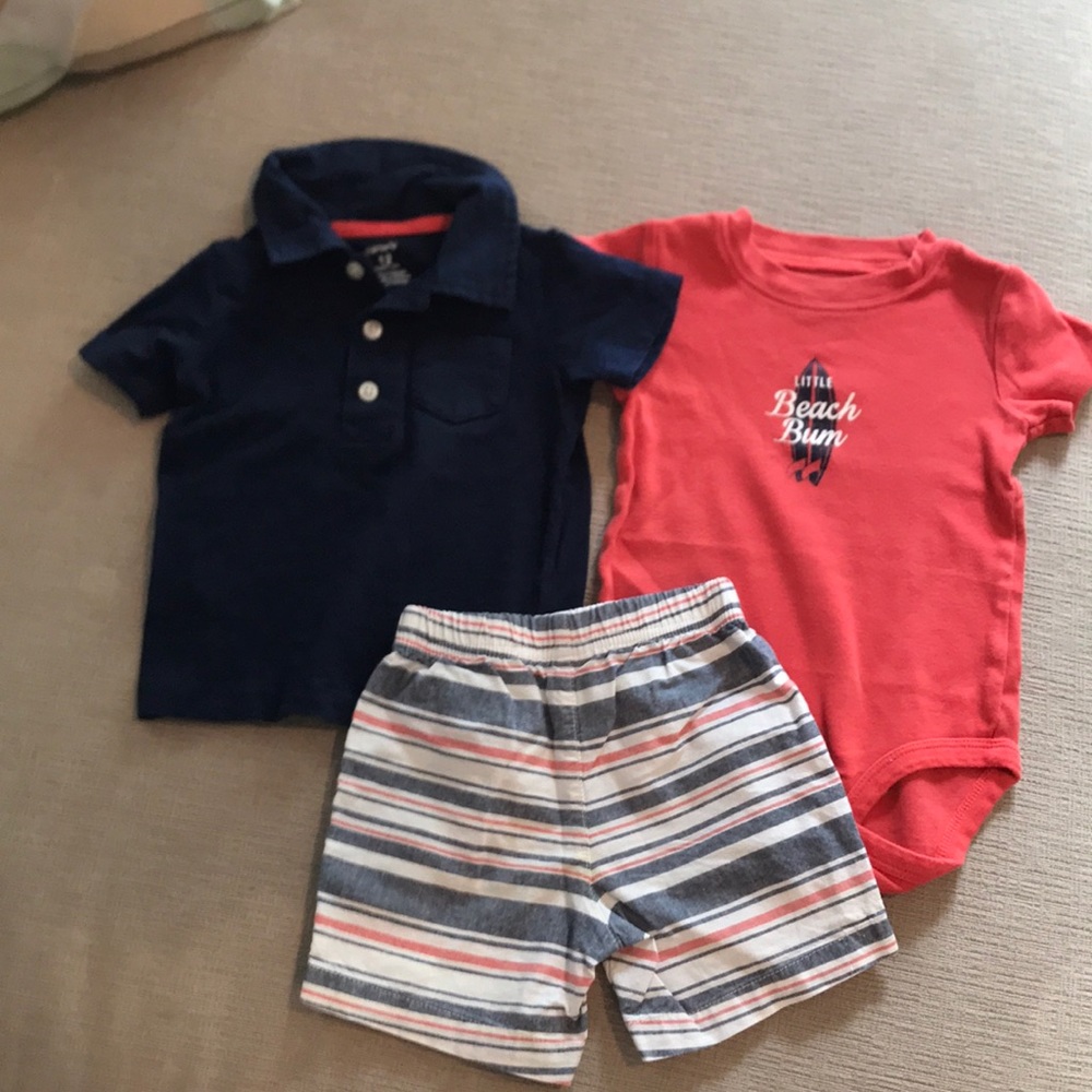 Carter’s Baby Boys 3pc Shorts Set